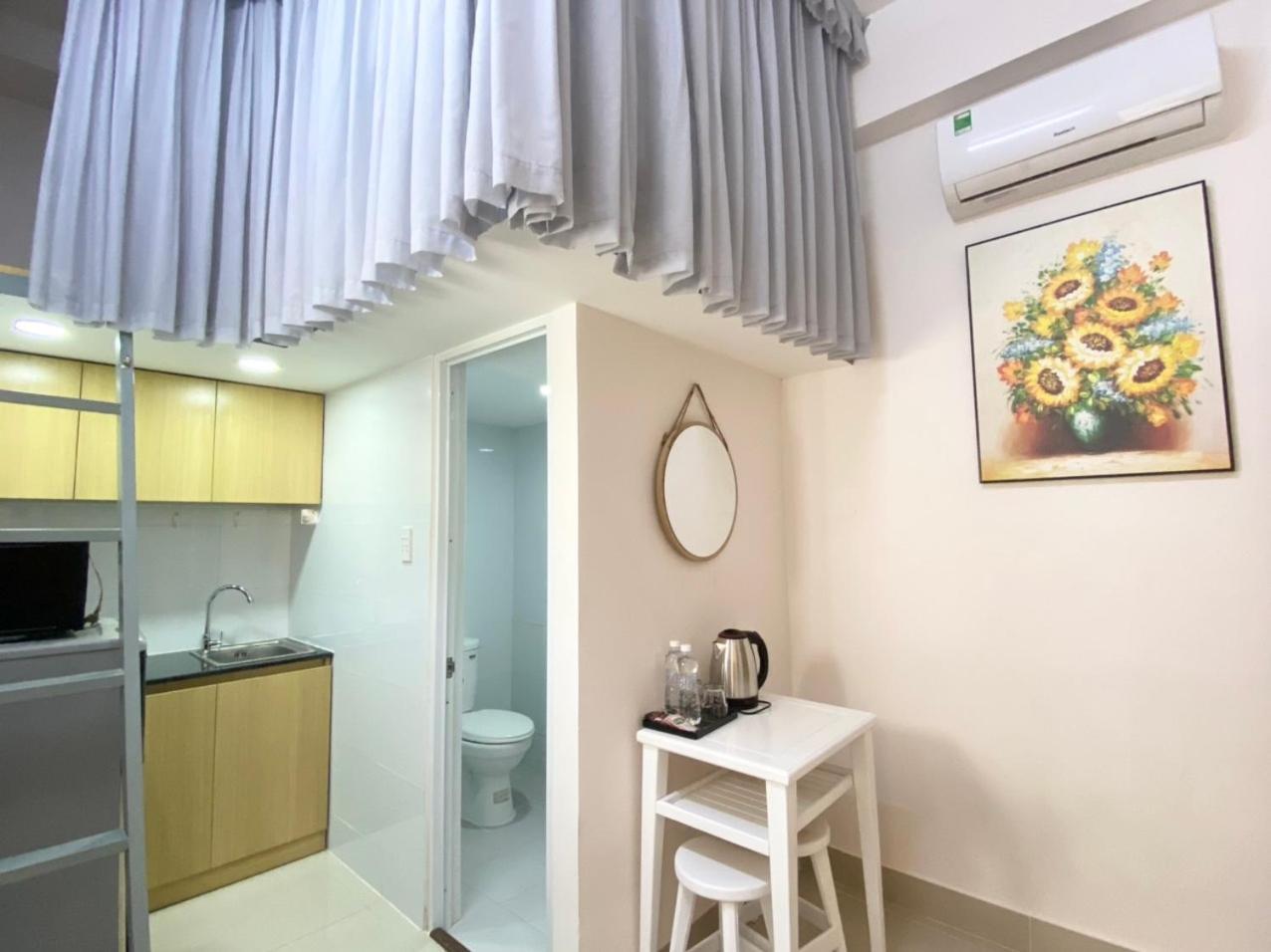Lucky Hotel Apartment Ho-Chi-Minh-Stadt Exterior foto
